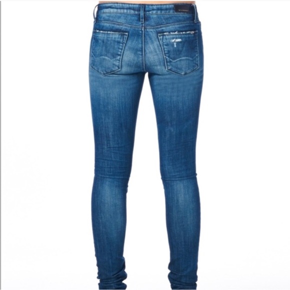 Cult of Individuality Moto Mid Rise Skinny Jeans - Picture 8 of 10